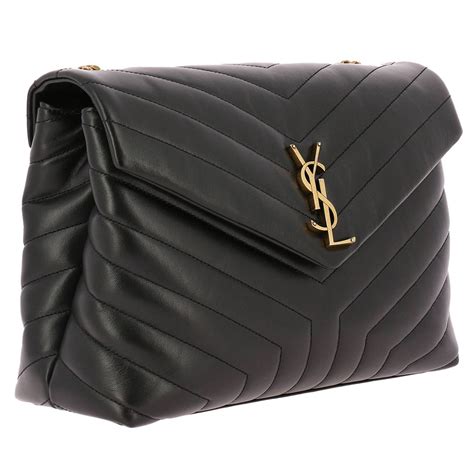 borsa a spalla nera ysl